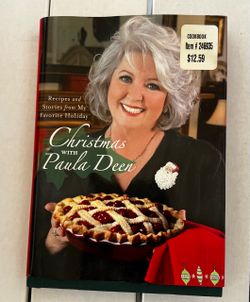 Christmas with Paula Deen Hardcover Cookbook