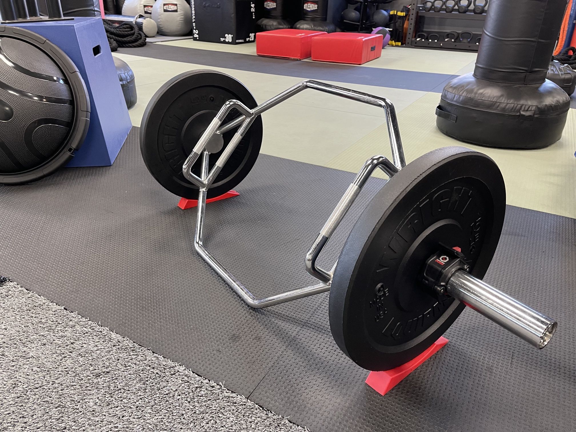 TRAP BAR🔹FITNESS EXERCISE WORKOUT GYM EQUIPMENT