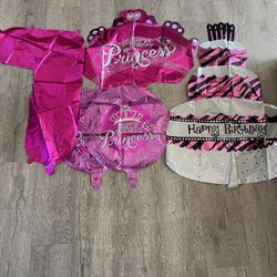 Princess Foil Balloons 