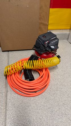Husky air compressor and hoses