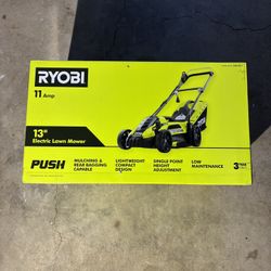 RYOBI 13 in. 11 Amp Corded Electric Walk Behind Push Lawn Mower