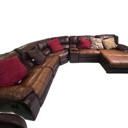 Must Go Dining Table And Sectional 