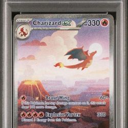 2023 Pokémon Charizard Ex PSA10