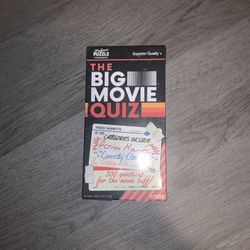 The Big Movie Quiz Board Game 