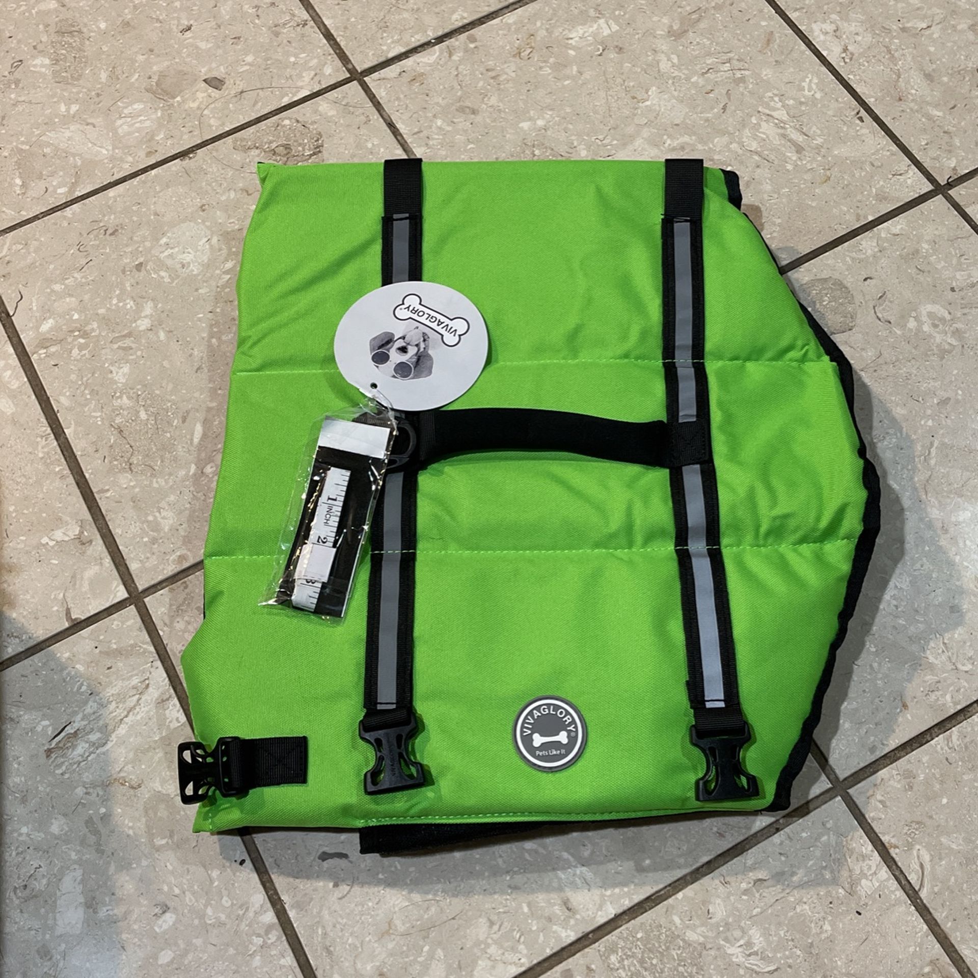 Brand New LARGE Dog life vest