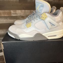 Size 5.5Y or 7W - Air Jordan 4 Retro SE Photon Dust, DV 2262-021