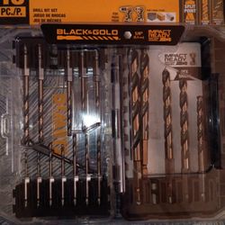 DeWalt Black & Gold Drill Bit Set 18 Pieces 