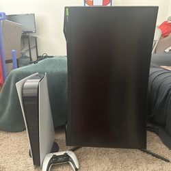 PS5 Digital & Samsung Monitor