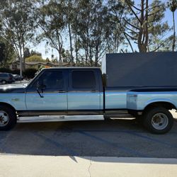 F350 Ford 1990 With Lift Bed && Reverse Camera Fresh Paint Job 