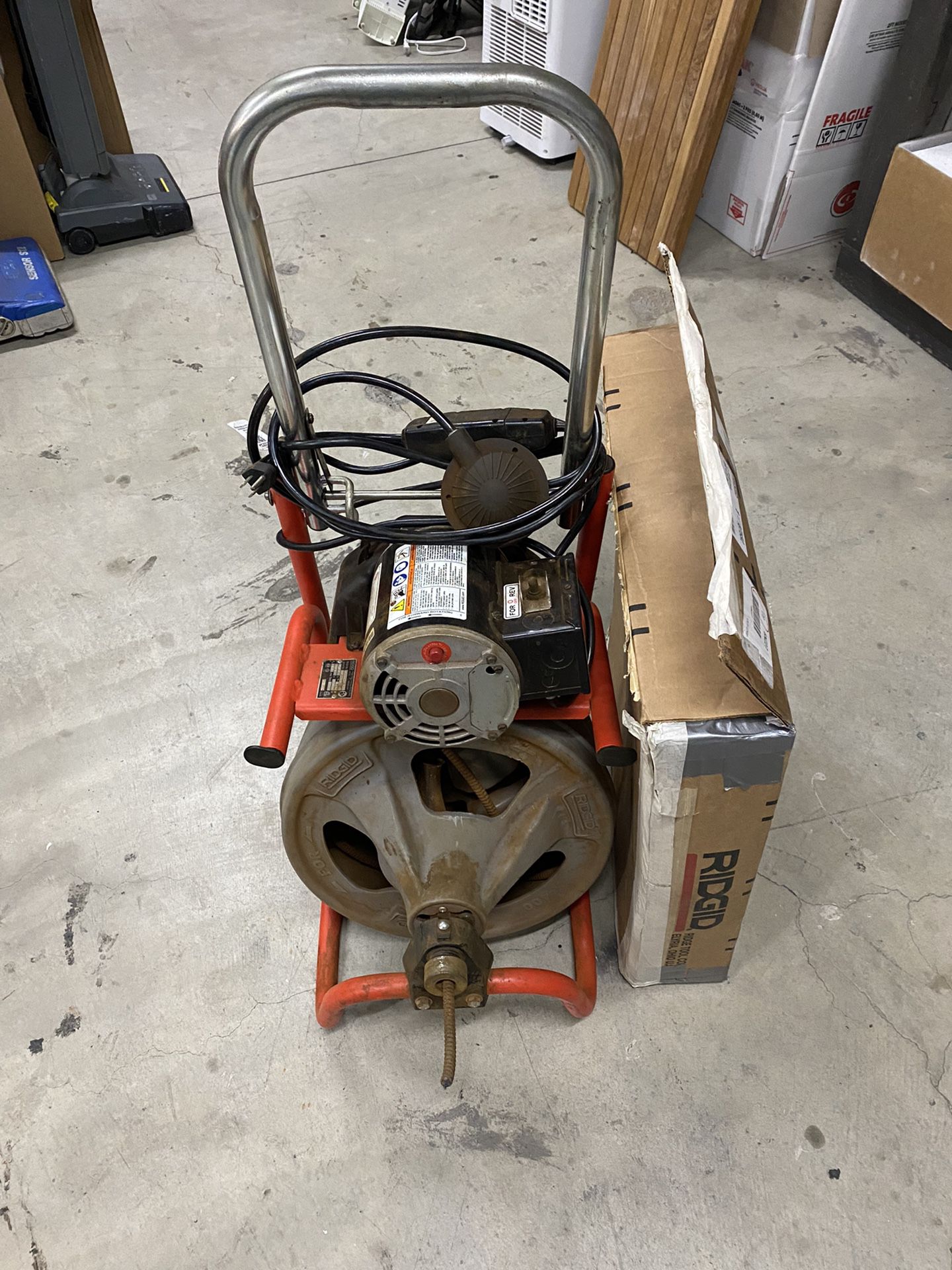 Ridgid  Drain Cleaning Machine (3/8 In. X 75 ft. Cable)