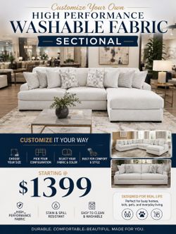 🔥 CUSTOMIZE YOUR OWN SECTIONAL! 🔥