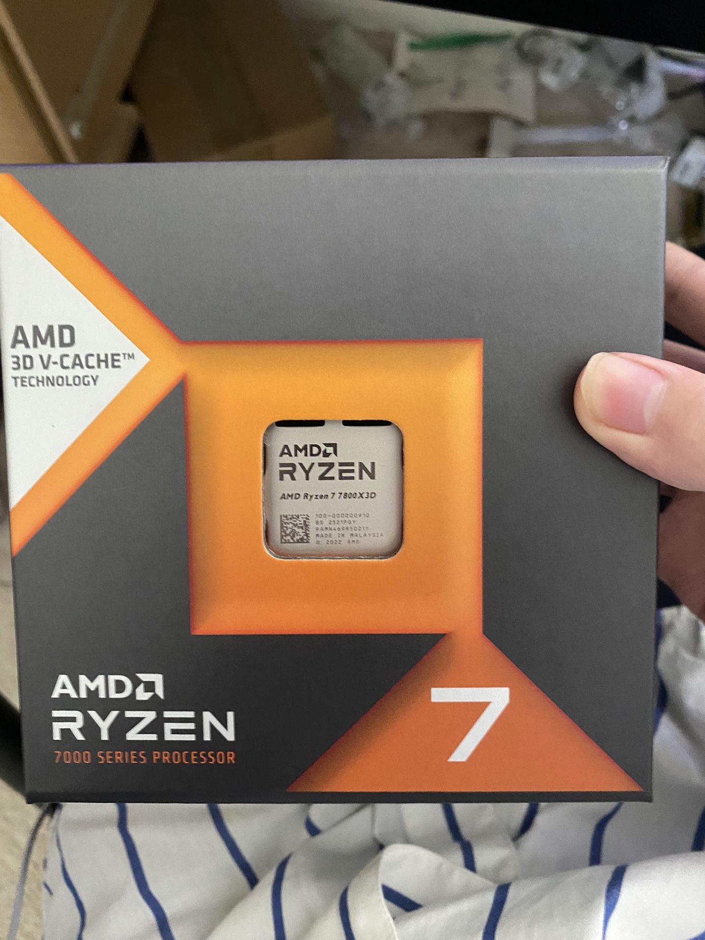 BNIB AMD Ryzen 7 7800x3d CPU