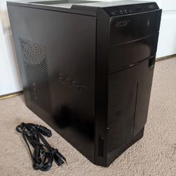 Acer Gaming PC I7-4790 3.6GHz 16GB RAM 250SSD+1TB HD DVD WIFI GTX 1070ti 8GB Win11
