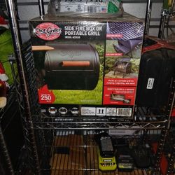 Char Griller Side Fire Box Or Portable Grill New In Box