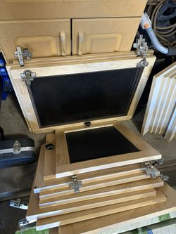 Complete Cabinet System – Maple Mesh Doors + Matching Cabinet Panels – Set of 12 Doors + Inserts