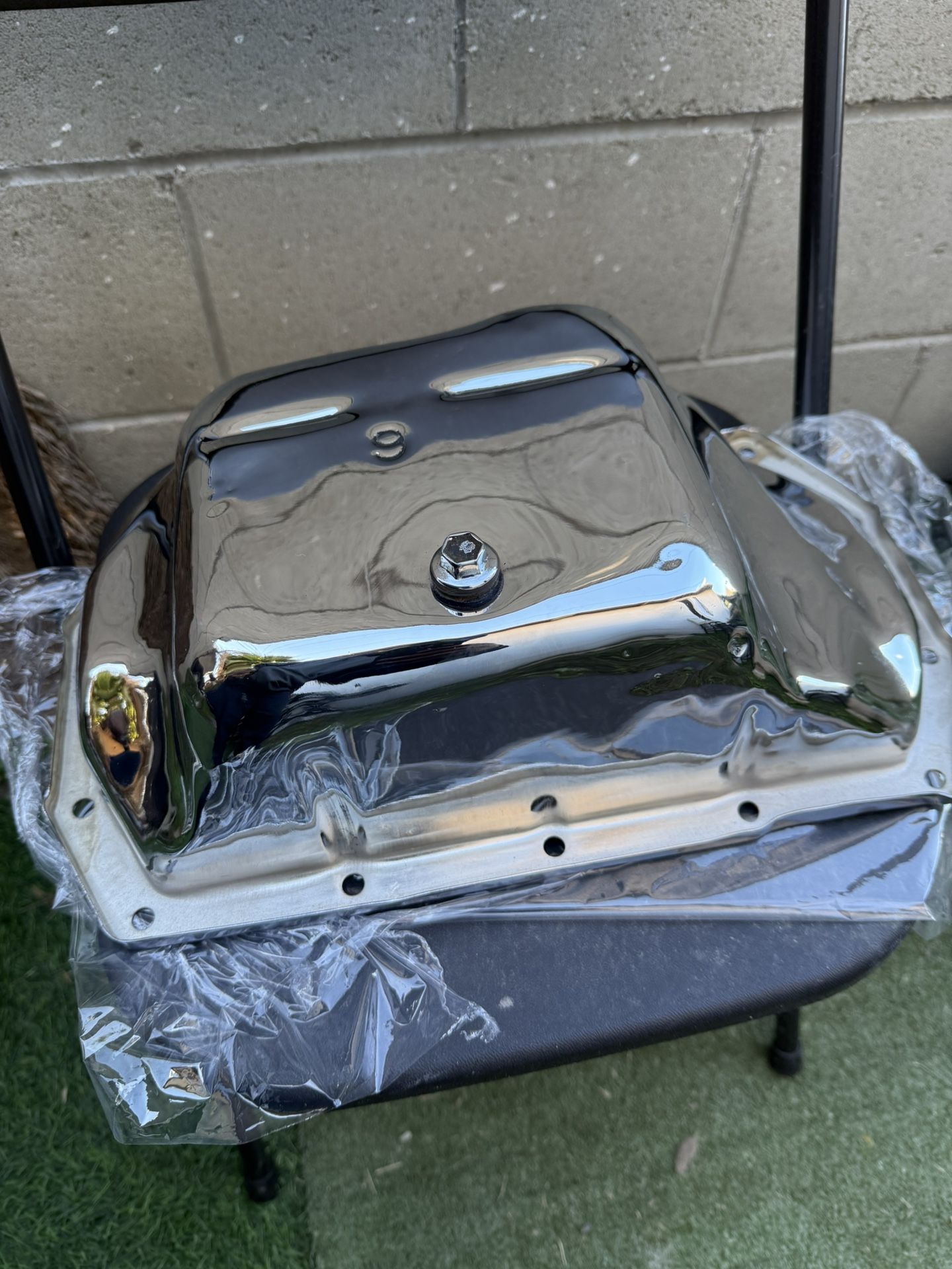 g body v6 chrome oil pan