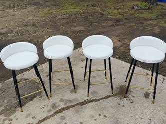 4 Barstools, 26" High from Seat to Floor