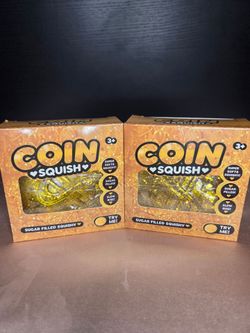 Sugar Gold Coin Squishy