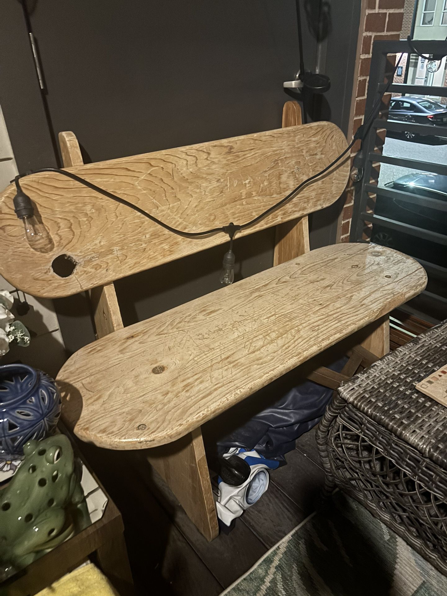Wooden Bench