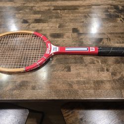 Wilson Wood Tennis Racket 