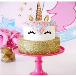 UNICORN Cake Topper Birthday Party 