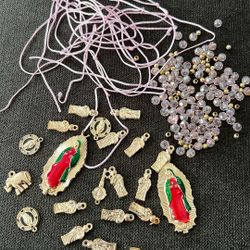 Lots Of Bracelet Charms And Beads 