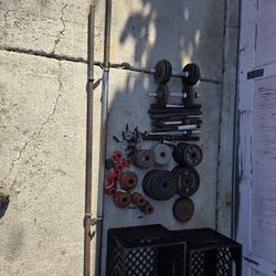 Assorted Weightlifting Equipment