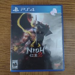 NEW NIOH 2 SONY PS4 PS5 DISC
