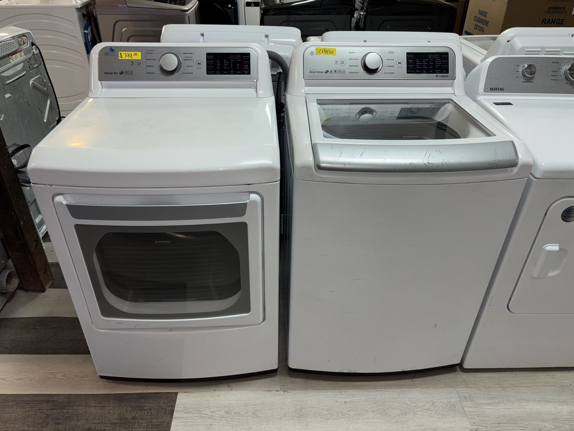 LG Washer Dryer Set