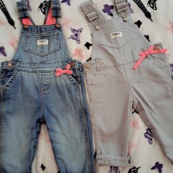 0🎀OSHKOSH B'GOSH OVERALLS 🎀
