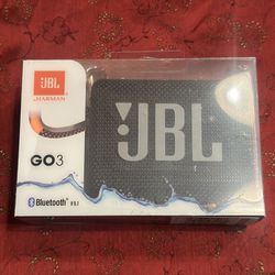 JBL GO3 Wireless Portable Bluetooth Speaker Black