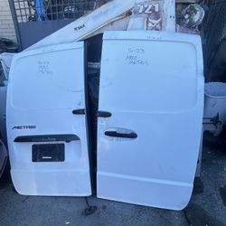 2016-2023 Mercedes Benz Metris Left Driver Rear Door Right Passenger Rear Door