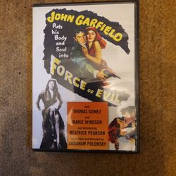 Force Of Evil Dvd John Garfield