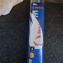 Bosch Long Wood Bit for a 1" hole $35