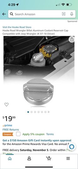 Jeep Jk Aluminum Coolant Reservoir Cap