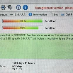 Intel 660p Series 2TB SSDPEKNW020T8 M.2 PCIe NVMe SSD - 100% Excellent & Tested