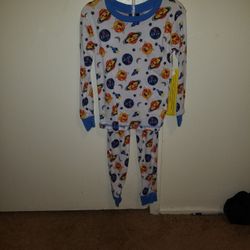 Boys Pjs Set Stars Sun And Moon Brand New With Tags