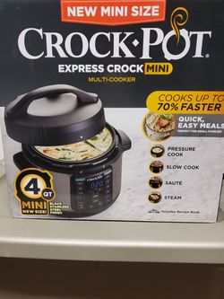 Crock Pot Express Crock Mini 4 Qt Multi Function for Sale in Las Vegas NV OfferUp