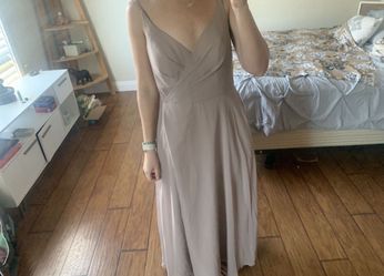 Taupe azazie Dress