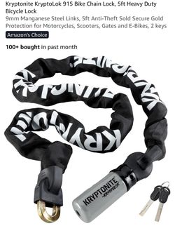 Kryptonite KryptoLok 915 Bike Chain Lock 5ft