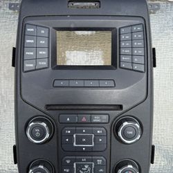 2013-2014 FORD F150 DASH RADIO CLIMATE CONTROL DASH PANEL EL3T-18A802-CA3JA6 OEM