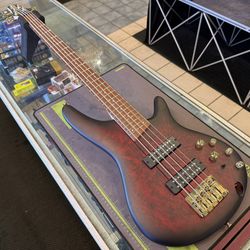 Ibanez SR305EDX Wine Red Frozen Matte 5-String Electric Bass NEW!