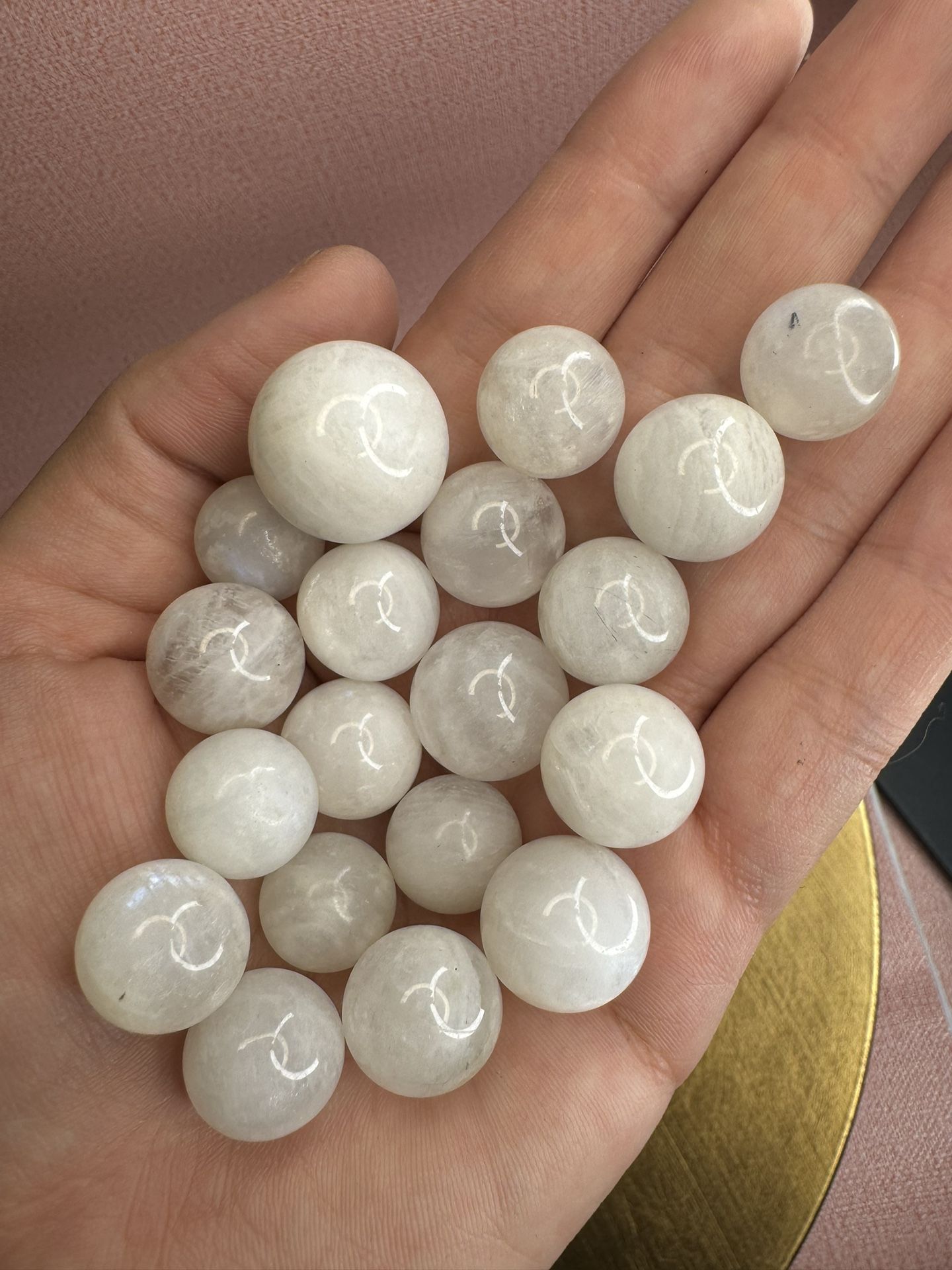 White Moonstone Grey Moonstone