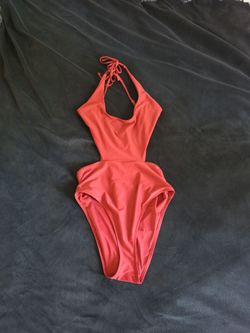Aeerie Burnt Orange Bathing Suit size large