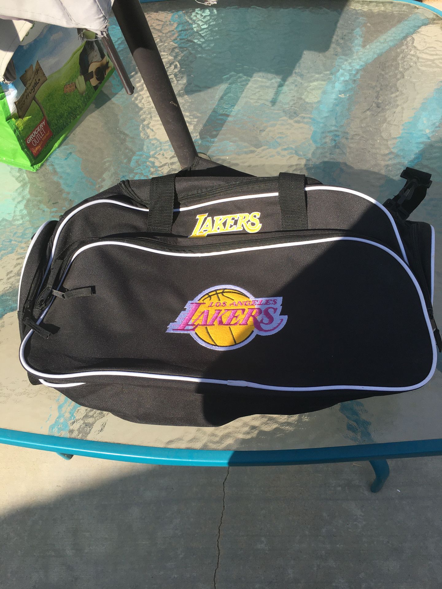 Lakers duffel bag