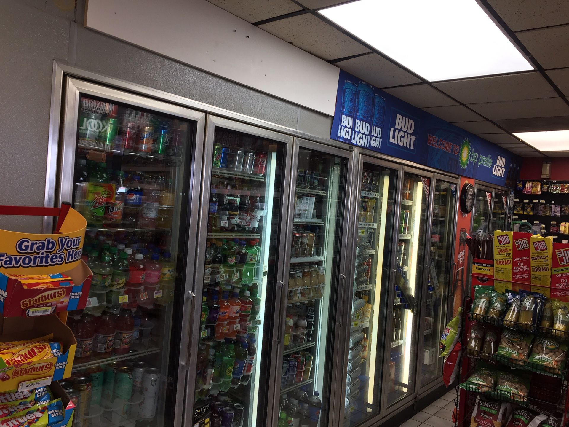 8 door walk in cooler