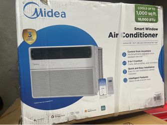 Midea 18,000 BTU QuietComfort Smart Window Air Conditioner NEW