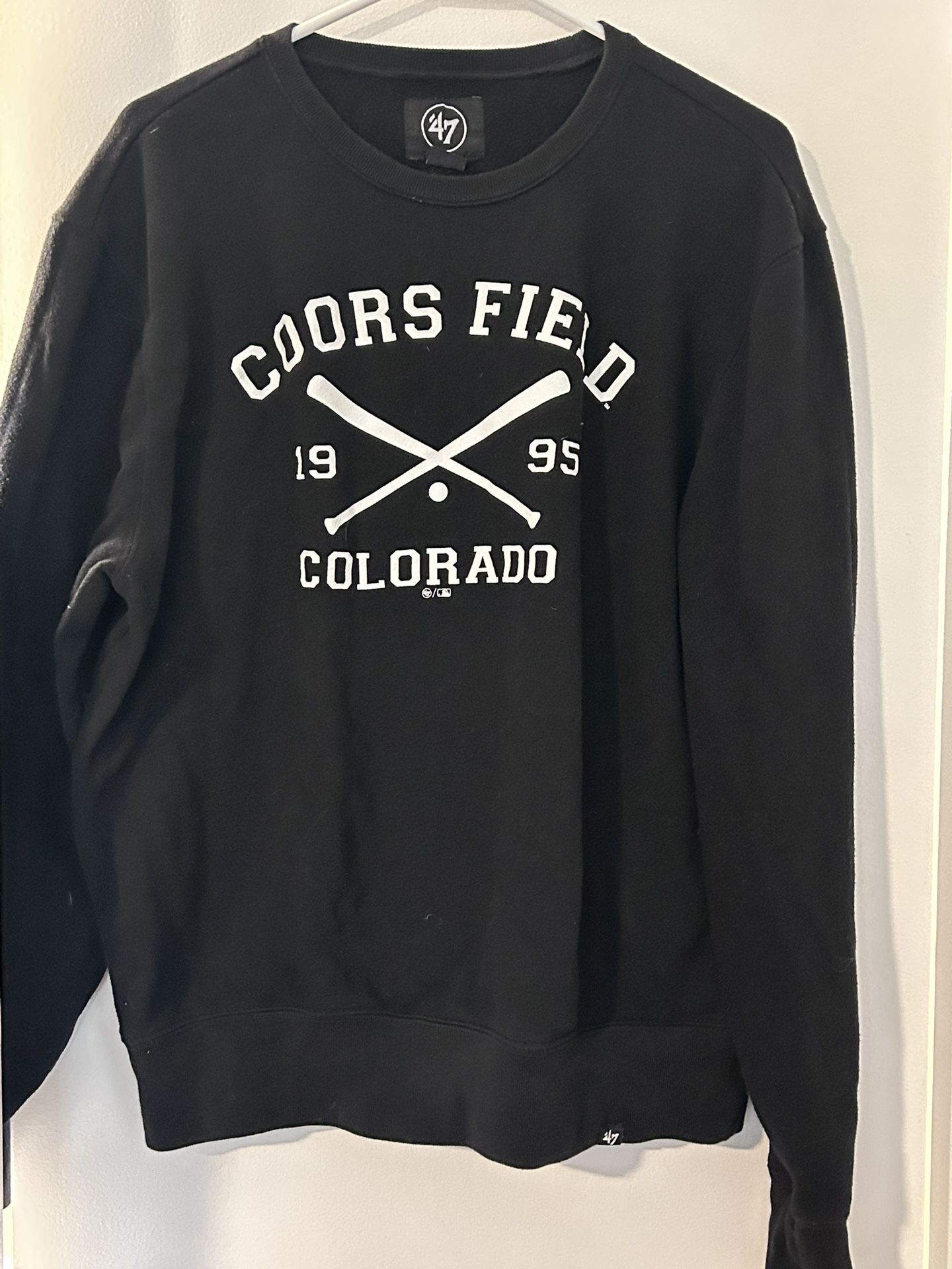 Colorado Rockies Coors Field 47 Brand Black Graphic Size Women’s XL