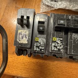 Electrical breakers for main or sub panel use