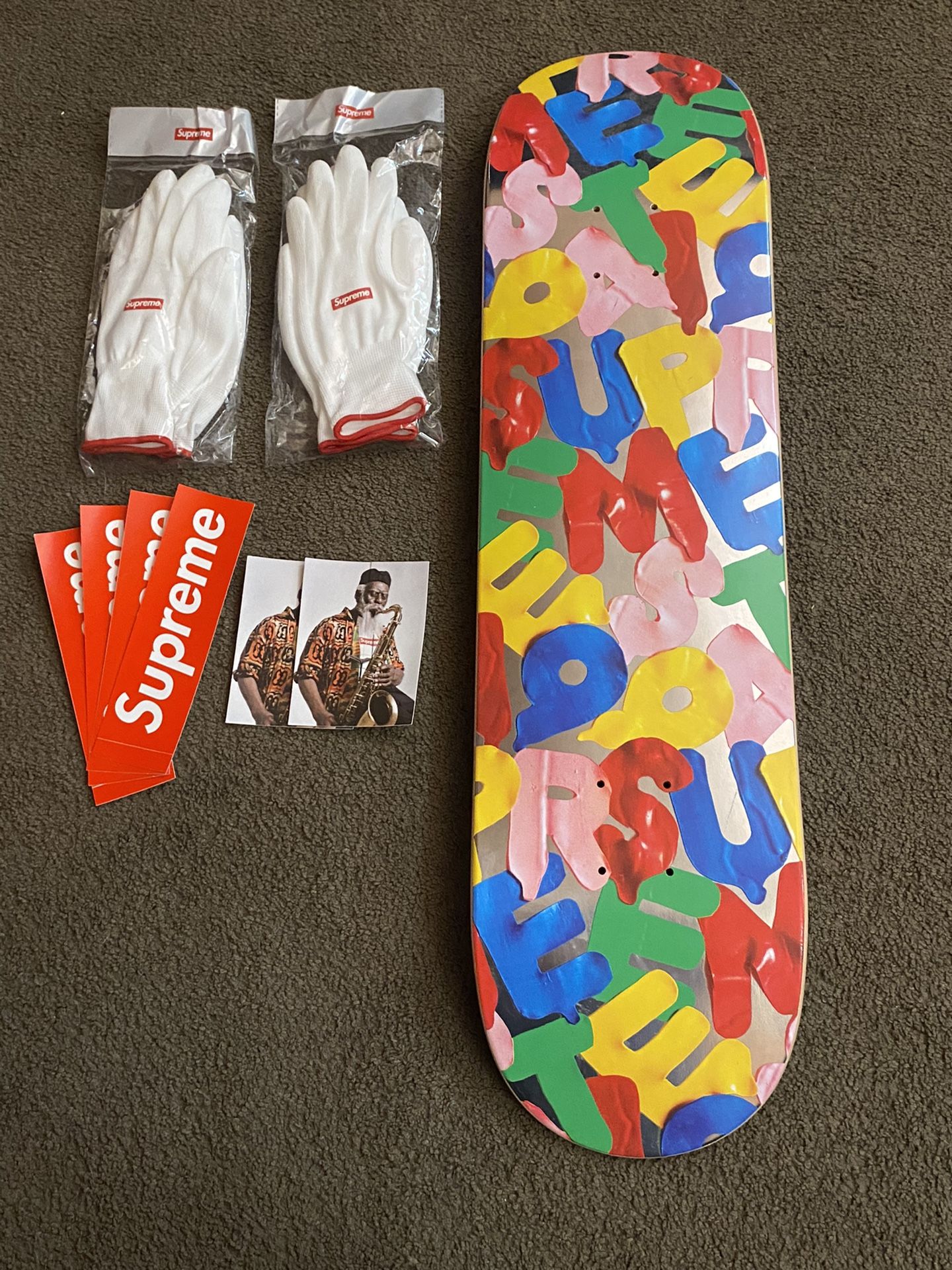 Supreme Balloons Skateboard Silver for Sale in San Diego, CA
